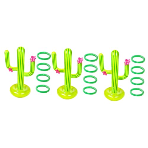 Supvox 3 Sätze Aufblasbares Kaktus Ringwurfspiel mit Schwimmenden Ringen Wasserspielzeug für Sommer für Erwachsene Strandpartys und Gartenveranstaltungen Zufällige Farbe Supvox 3 Sätze Aufblasbares Kaktus Ringwurfspiel mit Schwimmenden Ringen Wasserspielzeug für Sommer für Erwachsene Strandpartys und Gartenveranstaltungen Zufällige Farbe von Supvox