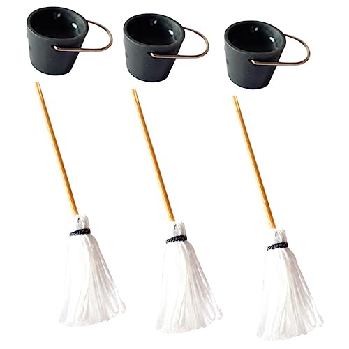 Supvox 3 Sätze Eimer-Mop-Modell für kinderspielzeug Toys Toys for Dekoration wischeimer Simulation Moppeimer Mopp-Modell Miniatur-Mopps Eisen Supvox 3 Sätze Eimer-Mop-Modell für kinderspielzeug Toys Toys for Dekoration wischeimer Simulation Moppeimer Mopp-Modell Miniatur-Mopps Eisen von Supvox