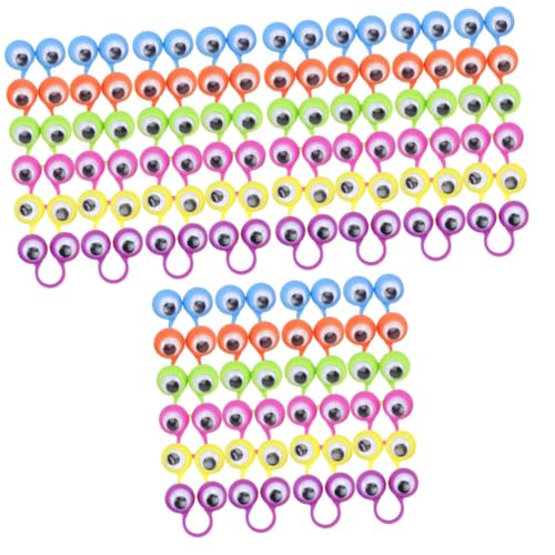 Supvox 3 Sätze Große Augen Ringen Für Kinderspielzeug Kindergeburtstags Mitgebsel Finger Party Süßer Augapfelring Lustiges Augenring- Plastik 36 Stück * 3 von Supvox