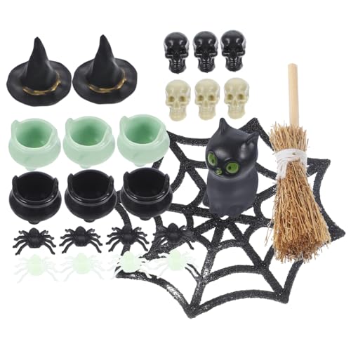 Supvox 3 Sätze Halloween Miniatur Hexenfiguren Set Teilig Kunststoff Detailreiche Puppenhaus Dekoration Leichtes DIY Zubehör für Halloween Party und Miniatur Gartenlandschaft Supvox 3 Sätze Halloween Miniatur Hexenfiguren Set Teilig Kunststoff Detailreiche Puppenhaus Dekoration Leichtes DIY Zubehör für Halloween Party und Miniatur Gartenlandschaft von Supvox