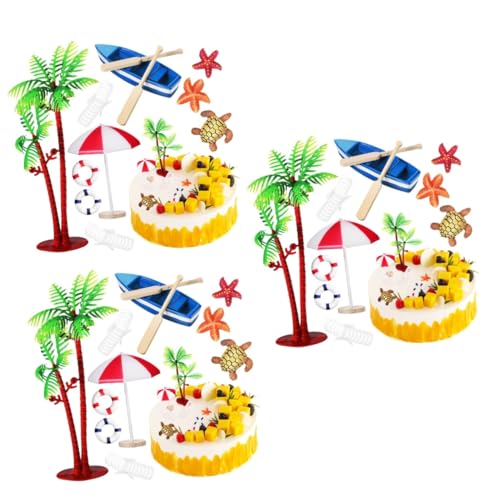 Supvox 3 Sätze Kuchendekorationsverzierungen Party Baum Strand Kuchen -topper Kuchendekorationen Hochzeitstortendekorationen Tropische Dekorationen Plastik 10 Stück * 3 Supvox 3 Sätze Kuchendekorationsverzierungen Party Baum Strand Kuchen -topper Kuchendekorationen Hochzeitstortendekorationen Tropische Dekorationen Plastik 10 Stück * 3 von Supvox