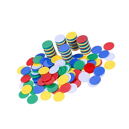 Supvox 3 Sätze Spiel Zählen Münzen Chips Lernen Berechnung Währung Kunststoff 200 Stück * 3 Supvox 3 Sätze Spiel Zählen Münzen Chips Lernen Berechnung Währung Kunststoff 200 Stück * 3 von Supvox