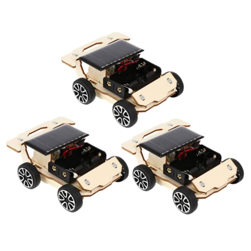 Supvox 3 Sätze für Solar -Elektrofahrzeuge hölzernes Solarautospielzeug Solarauto-Montagemodell Wissenschaftliche Experimente DIY-Experimente Lehrstütze Black Supvox 3 Sätze für Solar -Elektrofahrzeuge hölzernes Solarautospielzeug Solarauto-Montagemodell Wissenschaftliche Experimente DIY-Experimente Lehrstütze Black von Supvox