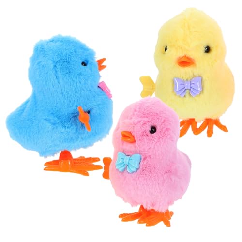 Supvox 3 Stück Aufziehbares Hühnerspielzeug Hüpfen Wind Aufziehen Neuheit Springen Küken -Huhn- Aufziehspielzeug Für Kleinkinder 1-3 Kinderspielzeug Plastik Zufällige Farbe Supvox 3 Stück Aufziehbares Hühnerspielzeug Hüpfen Wind Aufziehen Neuheit Springen Küken -Huhn- Aufziehspielzeug Für Kleinkinder 1-3 Kinderspielzeug Plastik Zufällige Farbe von Supvox