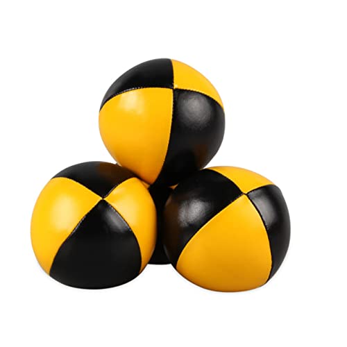 Supvox 3 Stück Jonglierball aus Leder PU-Ball Jonglierbälle Supvox 3 Stück Jonglierball aus Leder PU-Ball Jonglierbälle von Supvox