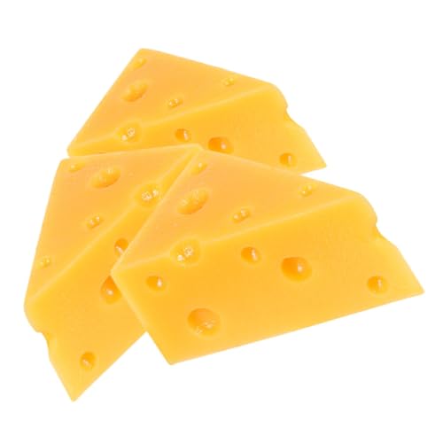 Supvox 3 Stück Käsemodell Lebensmittel-Requisiten Zur Präsentation Künstliches Essen Käse Dekorationen Falsches Käse Gefälschtes Essen Käsespielzeug Simulationskäse Orange Harz Supvox 3 Stück Käsemodell Lebensmittel-Requisiten Zur Präsentation Künstliches Essen Käse Dekorationen Falsches Käse Gefälschtes Essen Käsespielzeug Simulationskäse Orange Harz von Supvox