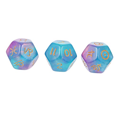Supvox 3 Stück Konstellationswürfel Spielrequisiten Würfel Spielwürfel Interessante Facettenreiche Würfel Digitale Würfel Mehrseitige Glückswürfel Mini-würfel Violett Acryl Supvox 3 Stück Konstellationswürfel Spielrequisiten Würfel Spielwürfel Interessante Facettenreiche Würfel Digitale Würfel Mehrseitige Glückswürfel Mini-würfel Violett Acryl von Supvox