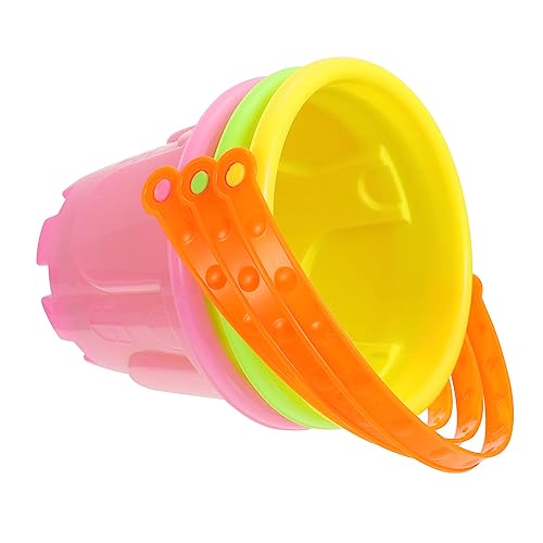 Supvox Strandeimer Aus Kunststoff 3 Stück Mini-Eimer Für Jungen Und Mädchen Für Spaß Und Strandspiele Zufällige Farbe Supvox Strandeimer Aus Kunststoff 3 Stück Mini-Eimer Für Jungen Und Mädchen Für Spaß Und Strandspiele Zufällige Farbe von Supvox