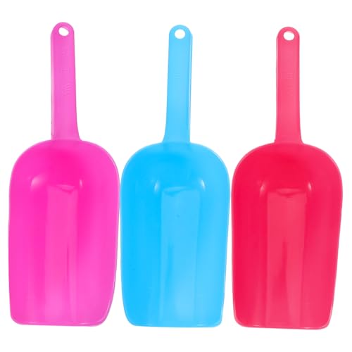 Supvox 3 Stück Leichte Teilige Sandschaufel für Strand und Schnee Bunte Kunststoffschaufel mit Bequemem Griff für Outdoor Spaß und Sandkastenaktivitäten Zufällige Farbe Zufällige Farbe von Supvox