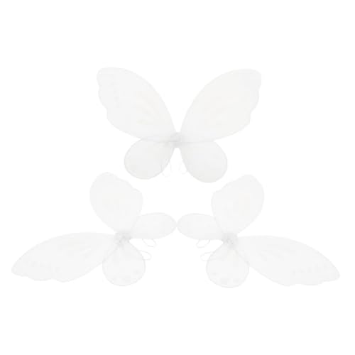 Supvox 3 Stück Leichte und Atmungsaktive Schmetterlingsflügel für Mädchen Kostümzubehör für Halloween Geburtstagsfeiern und Kreative Rollenspiele Supvox 3 Stück Leichte und Atmungsaktive Schmetterlingsflügel für Mädchen Kostümzubehör für Halloween Geburtstagsfeiern und Kreative Rollenspiele von Supvox
