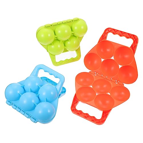 Supvox 3 Stück Maker Robuste Kunststoff Spielzeuge für Winter für Schneeballschlachten im Freien Fördert Spaß und Spiel für Zufällige Farben Zufällige Farbe Zufällige Farbe von Supvox
