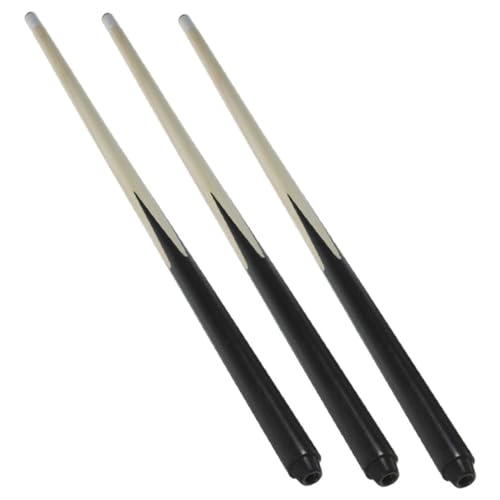 Supvox 3 Stück Mini-Pool-Queue Junior Billardtisch-Stick Kurzes Billard-Queue Stöcke Rosa Schwimmbad Jugend Welle Winzig Stange Pool-Stick Klein Hartholz Minipool Stichwort Hölzern von Supvox