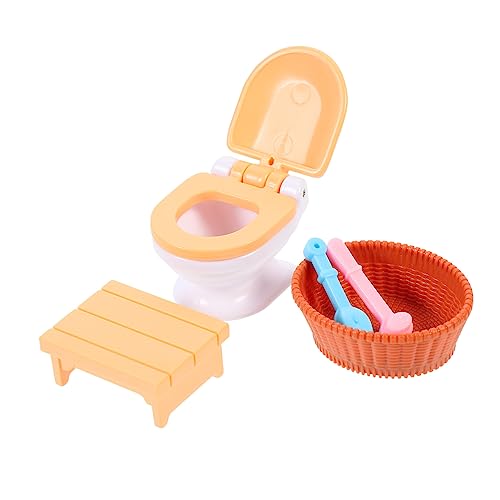 Supvox 3 Stück Mini -Toilettenschmuck Puppenstubenmöbel Hausmöbel Spielzeughaus Miniaturmöbel winzig Mini- -Badezimmermöbel Mini-Badmöbel Mini-Möbelfiguren Plastik Supvox 3 Stück Mini -Toilettenschmuck Puppenstubenmöbel Hausmöbel Spielzeughaus Miniaturmöbel winzig Mini- -Badezimmermöbel Mini-Badmöbel Mini-Möbelfiguren Plastik von Supvox