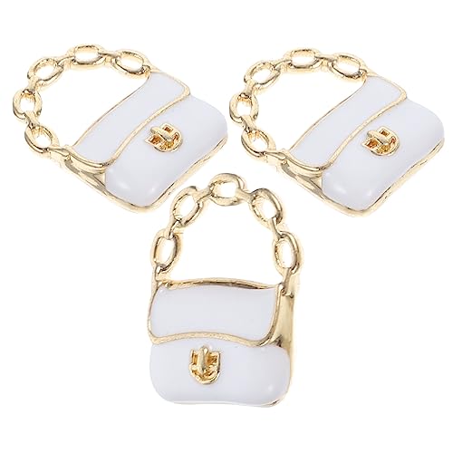 Supvox 3 Stück Miniaturhandtaschen für Puppenhäuser Teiliges aus Metallmodellen für DIY Dekoration Puppenzubehör und Kreative Miniaturwelten Weiß Supvox 3 Stück Miniaturhandtaschen für Puppenhäuser Teiliges aus Metallmodellen für DIY Dekoration Puppenzubehör und Kreative Miniaturwelten Weiß von Supvox