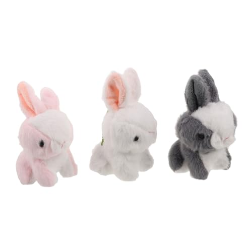 Supvox 3 Stück Ornamentfüller Für Taschen Halloween Tiere Mädchen Karneval Charms Gastgeschenke Tier Süßes Für Anhänger Mini Damen Dekoration Dusche – Kaninchen Jungen von Supvox