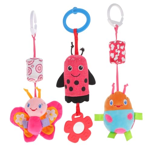 Supvox 3 Stück Plüsch-anhänger Kinderwagen Hängsspielzeug Für Babys Krippenspielzeug Hängende Babyspielzeuge Säuglingsspielzeug Zufällige Farbe Supvox 3 Stück Plüsch-anhänger Kinderwagen Hängsspielzeug Für Babys Krippenspielzeug Hängende Babyspielzeuge Säuglingsspielzeug Zufällige Farbe von Supvox