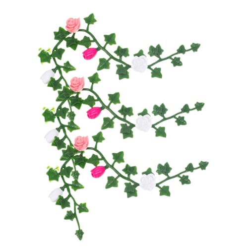 Supvox 3 Stück Miniatur-blumenranken Für Landschafts-Miniatur-Spielzeug-tischdekoration von Supvox