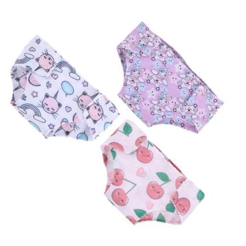 Supvox 3 Stück Puppenkleidung spielzeuge puppenaugen Spielzeugpuppen-Unterhose Puppenunterwäsche Höschen für Puppen Unterhose für Puppenhöschen Stoff Supvox 3 Stück Puppenkleidung spielzeuge puppenaugen Spielzeugpuppen-Unterhose Puppenunterwäsche Höschen für Puppen Unterhose für Puppenhöschen Stoff von Supvox