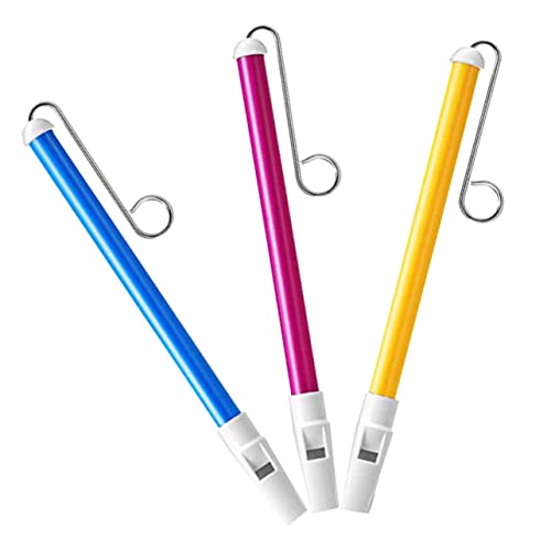 Supvox 3 Stück Schieber -Pfeifenspielzeug Blasmusikinstrument Push-Pull Flöte Bunte Diapfeife musikalisches für interessantes Schiebeflötenspielzeug Plastik Supvox 3 Stück Schieber -Pfeifenspielzeug Blasmusikinstrument Push-Pull Flöte Bunte Diapfeife musikalisches für interessantes Schiebeflötenspielzeug Plastik von Supvox
