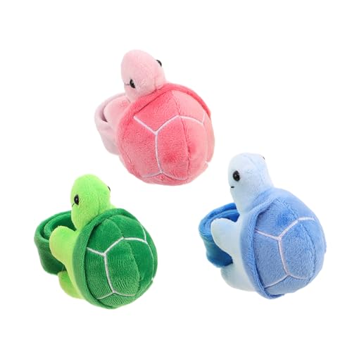 Supvox 3 Stück Stoff-schlagarmbänder Mit Meerestieren: Plüsch-schildkröten-armband – Süßes Manschetten-haustier-spielzeug Für Kinder, Jungen Und Mädchen, Geburtstagsparty- , Supvox 3 Stück Stoff-schlagarmbänder Mit Meerestieren: Plüsch-schildkröten-armband – Süßes Manschetten-haustier-spielzeug Für Kinder, Jungen Und Mädchen, Geburtstagsparty- , von Supvox