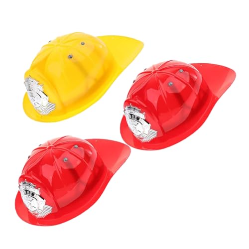 Supvox 3 Stück Teiliges Feuerwehrhelm Robustes Plastik Rot und Gelb Feuerwehrkostüm Zubehör für Rollenspiele Halloween Karneval Themenpartys Fördert Selbstvertrauen und Gruppenspiel Supvox 3 Stück Teiliges Feuerwehrhelm Robustes Plastik Rot und Gelb Feuerwehrkostüm Zubehör für Rollenspiele Halloween Karneval Themenpartys Fördert Selbstvertrauen und Gruppenspiel von Supvox