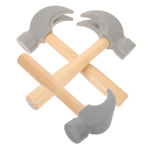 Supvox 3 Stück Teiliges Holzhammer für Realistische Werkzeugsimulation Montessori Lernspielzeug Pädagogisch Sicher Abgerundete Kanten Tragbar für Geburtstagsfeiern Supvox 3 Stück Teiliges Holzhammer für Realistische Werkzeugsimulation Montessori Lernspielzeug Pädagogisch Sicher Abgerundete Kanten Tragbar für Geburtstagsfeiern von Supvox