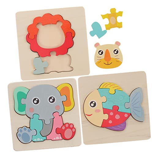 Supvox 3 Stück Teiliges Holzpuzzle für Kreatives Cartoon Puzzle mit Elefant und Fisch Interaktives Hand Augen Koordination und Frühkindlichen Bildung Sicheres Glattes Holzmaterial für Supvox 3 Stück Teiliges Holzpuzzle für Kreatives Cartoon Puzzle mit Elefant und Fisch Interaktives Hand Augen Koordination und Frühkindlichen Bildung Sicheres Glattes Holzmaterial für von Supvox