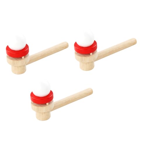 Supvox 3 Stück Teiliges Holzspielzeug für Fliegende Blasball Spielzeuge für Outdoor Aktivitäten Fördert Geschicklichkeit und Eltern Junge Mädchen Interaktion Sicher und Lehrreich Supvox 3 Stück Teiliges Holzspielzeug für Fliegende Blasball Spielzeuge für Outdoor Aktivitäten Fördert Geschicklichkeit und Eltern Junge Mädchen Interaktion Sicher und Lehrreich von Supvox