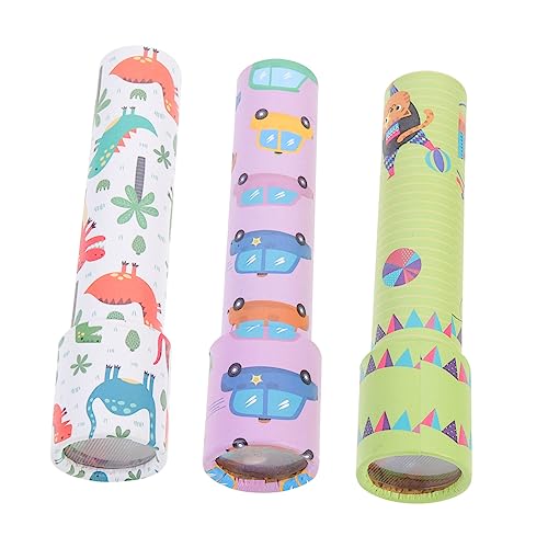 Supvox 3 Stück Teiliges Kaleidoskop aus Sicherem Papier Pädagogisches Lernspielzeug zur Kreativen Vielseitiges Wissenschaftsspielzeug für Mädchen und Jungen Zufälliger Stil Supvox 3 Stück Teiliges Kaleidoskop aus Sicherem Papier Pädagogisches Lernspielzeug zur Kreativen Vielseitiges Wissenschaftsspielzeug für Mädchen und Jungen Zufälliger Stil von Supvox