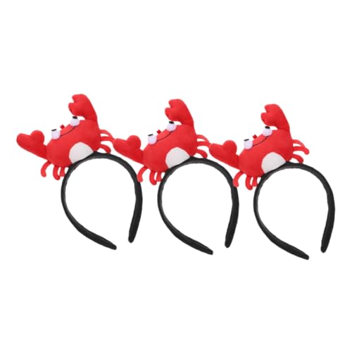 Supvox 3 Stück Teiliges Krabben haarband Plüsch Tierkopfband für Frauen und Realistisches Krebs cosplay Stirnband Leichtes Komfortables Accessoire für Kostüm Themenpartys Supvox 3 Stück Teiliges Krabben haarband Plüsch Tierkopfband für Frauen und Realistisches Krebs cosplay Stirnband Leichtes Komfortables Accessoire für Kostüm Themenpartys von Supvox