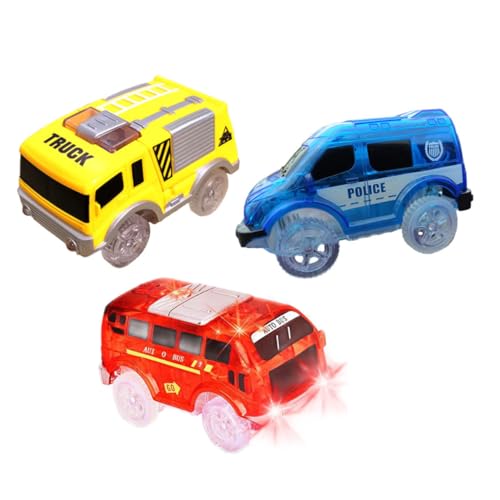 Supvox 3 Stück Teiliges LED Nachtlicht Track Car Spielset mit Gelbem Baustellenwagen Blauem Polizeiauto Bus ohne Batterie Robustes Auto Hand Augen Koordination und Verkehrssicherheit Supvox 3 Stück Teiliges LED Nachtlicht Track Car Spielset mit Gelbem Baustellenwagen Blauem Polizeiauto Bus ohne Batterie Robustes Auto Hand Augen Koordination und Verkehrssicherheit von Supvox