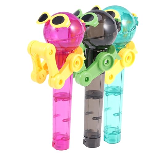 Supvox 3stücke Lustige Lutscher Roboter Halter Kreatives Spielzeug Tragbarer Lutscherhalter Für Freunde von Supvox