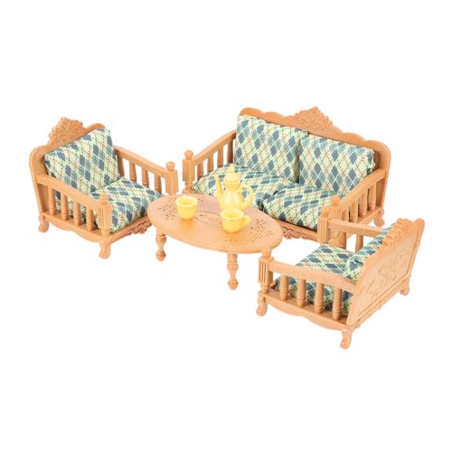Supvox 3 Stück Teiliges Mini Sofa Stoff Puppenhaus Wohnzimmer Möbelmodell Niedliche Miniatur Sofadekoration DIY Mini Haus Zubehör Langlebig und Detailreich Supvox 3 Stück Teiliges Mini Sofa Stoff Puppenhaus Wohnzimmer Möbelmodell Niedliche Miniatur Sofadekoration DIY Mini Haus Zubehör Langlebig und Detailreich von Supvox