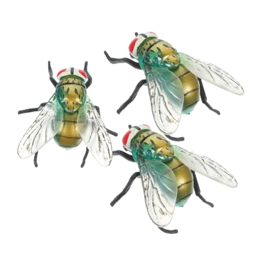 Supvox 3 Stück Teiliges Realistische Kunststoff Fliegen Figuren Stabile Insekten Modelle für Schreibtischdekoration Langlebige Tierstatuen für Bonsai Halloween und Party Deko Supvox 3 Stück Teiliges Realistische Kunststoff Fliegen Figuren Stabile Insekten Modelle für Schreibtischdekoration Langlebige Tierstatuen für Bonsai Halloween und Party Deko von Supvox