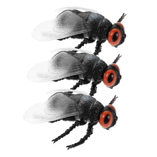 Supvox 3 Stück Teiliges Realistische Kunststofffliegen Figuren Insekten Modelle Pädagogisches für Naturkunde Vorschule und Entdeckungsspiel Drinnen und Draußen Supvox 3 Stück Teiliges Realistische Kunststofffliegen Figuren Insekten Modelle Pädagogisches für Naturkunde Vorschule und Entdeckungsspiel Drinnen und Draußen von Supvox