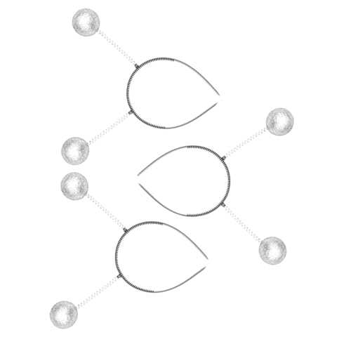 Supvox 3 Stück Teiliges Stirnband mit Glitzerbällen Antennen Haarreif Leichtes Kostüm Halloween Cosplay Zubehör für Party Tanz Alltag Komfortabel und Langlebig Supvox 3 Stück Teiliges Stirnband mit Glitzerbällen Antennen Haarreif Leichtes Kostüm Halloween Cosplay Zubehör für Party Tanz Alltag Komfortabel und Langlebig von Supvox