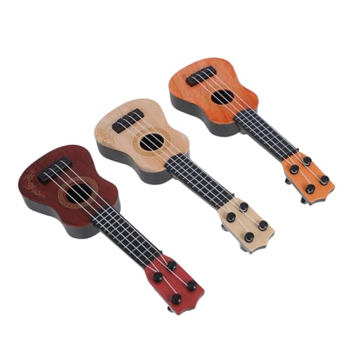 Supvox 3 Stück Ukulele Musikinstrument für Robuste und Sichere Materialien für Musikalische Früherziehung Supvox 3 Stück Ukulele Musikinstrument für Robuste und Sichere Materialien für Musikalische Früherziehung von Supvox