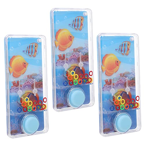 Supvox 3 Stück mit Wasserring Handheld-Wasserspiele für Wurfspiel für Wasserspiele in der Hand tragbares wasserspiel Wasserspielzeug Plastik Blau Supvox 3 Stück mit Wasserring Handheld-Wasserspiele für Wurfspiel für Wasserspiele in der Hand tragbares wasserspiel Wasserspielzeug Plastik Blau von Supvox