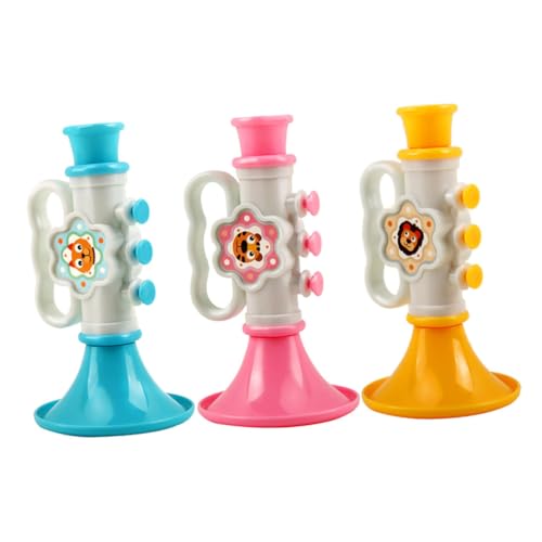 Supvox 3 Stücke Musical Für Babys Musical Instruments Musical Horn Instrumente Trompete Für Musical Horn Trompete Instrumente Kunststoff von Supvox