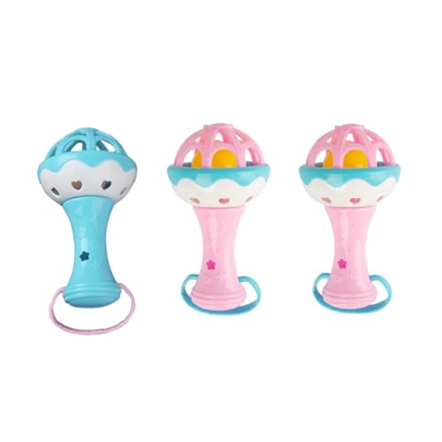 Supvox 3 Teiliges Für Kleinkinder Für Babys Babyrassel Musikinstrumente Für Kleinkinder Musikinstrumente Für Musikalische Handglocken Für Kleinkind Musikinstrumente Aus von Supvox