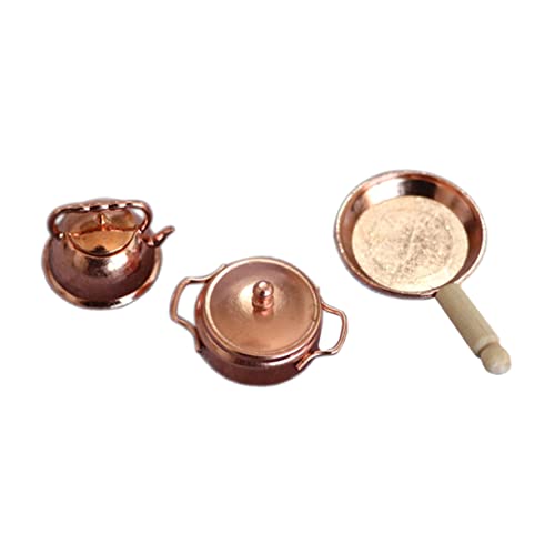 Supvox 3 Teiliges Puppenhaus Küchengeschirr Dekorations Wasserkocher Modell Mini Wasserkocher Miniatur Wasserkocher Mini Küchengeschirr Set Mini Szenen Mini Pfanne Supvox 3 Teiliges Puppenhaus Küchengeschirr Dekorations Wasserkocher Modell Mini Wasserkocher Miniatur Wasserkocher Mini Küchengeschirr Set Mini Szenen Mini Pfanne von Supvox
