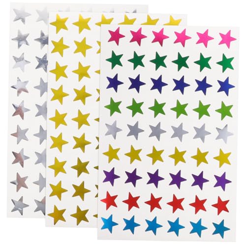 Supvox 30 Blatt Aufkleber Belohnen Aufkleber Süß Aufkleber Für Kindergartensterne Selbstklebende, Glänzende Belohnungsaufkleber Sternaufkleber Für Kinderaufkleber Papier Supvox 30 Blatt Aufkleber Belohnen Aufkleber Süß Aufkleber Für Kindergartensterne Selbstklebende, Glänzende Belohnungsaufkleber Sternaufkleber Für Kinderaufkleber Papier von Supvox