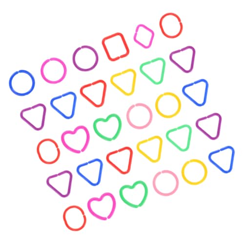 Supvox Lernspielzeug Für Kleinkinder 30 Stück Geometrische Schnallenkette Baby-gliederspielzeug Für Die Feinmotorik Supvox Lernspielzeug Für Kleinkinder 30 Stück Geometrische Schnallenkette Baby-gliederspielzeug Für Die Feinmotorik von Supvox