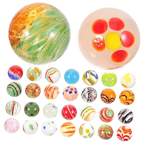 Supvox 30 Stück Glasmurmeln runden Marmorperlen Murmeln bunt für Farbige Glaskugeln Handgefertigte Glaskugeln spielzeuge Marmorspielzeug aus Glaskugeln Murmelspiel Supvox 30 Stück Glasmurmeln runden Marmorperlen Murmeln bunt für Farbige Glaskugeln Handgefertigte Glaskugeln spielzeuge Marmorspielzeug aus Glaskugeln Murmelspiel von Supvox
