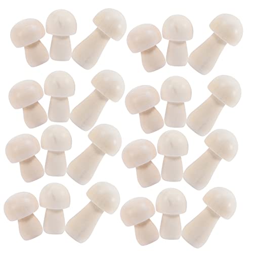 Supvox 30 Stück Holzpilzspielzeug Pilzdekoration Ästhetik des Pilzdekors Miniaturpilze Pilz-Nachtlicht Mini-Pilze einfachen Pilz malen Pilze basteln unfertiger Pilz Pilzhandwerk Lotusbaum Supvox 30 Stück Holzpilzspielzeug Pilzdekoration Ästhetik des Pilzdekors Miniaturpilze Pilz-Nachtlicht Mini-Pilze einfachen Pilz malen Pilze basteln unfertiger Pilz Pilzhandwerk Lotusbaum von Supvox