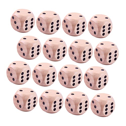Supvox 30 Stück Holzspielwürfel Lustige Punktwürfel für Brettspiele und Lernspiele Hochwertige Verarbeitung Vielseitig Einsetzbar für Spielabende und Unterricht Supvox 30 Stück Holzspielwürfel Lustige Punktwürfel für Brettspiele und Lernspiele Hochwertige Verarbeitung Vielseitig Einsetzbar für Spielabende und Unterricht von Supvox