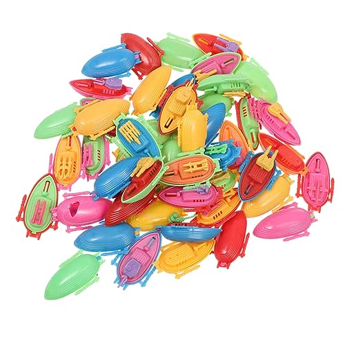 Supvox 30 Stück Kanonenbootspielzeug Wunder setzen Party Spielzeugboot Strand kleines Bootsspielzeug Segelbootfigur Segelbootdekoration Modell segelboot Boot Handwerk PVC Zufällige Farbe von Supvox
