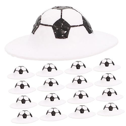 Supvox 30 Stück Mini Jazz Hüte Miniatur Plastikhüte für Puppen Bastelprojekte DIY Leichter und Stabiler Hüte für Kreative Gestaltung für Partys von Supvox