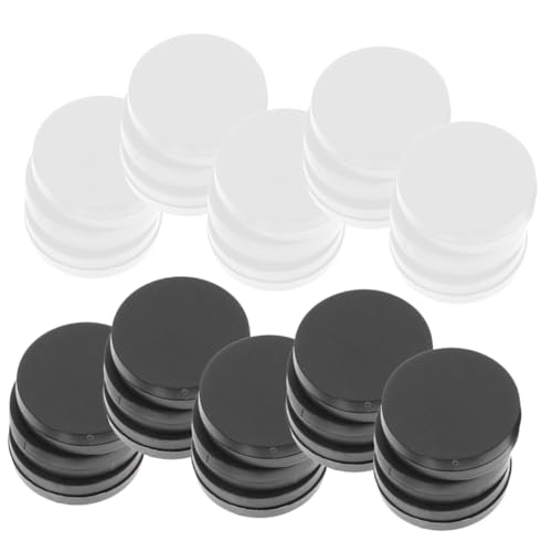 Supvox 30 Stück Runde Schachfiguren und Weiß Ersatzteile für Schachspiele Praktische Spielsteine für Brettspiele für Schachliebhaber und Partys Supvox 30 Stück Runde Schachfiguren und Weiß Ersatzteile für Schachspiele Praktische Spielsteine für Brettspiele für Schachliebhaber und Partys von Supvox