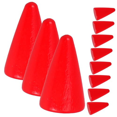 Supvox 30 Stück Schachfiguren aus Holz Spielzubehör Schachholz Schachbrett zubehör Holz Schach rot Supvox 30 Stück Schachfiguren aus Holz Spielzubehör Schachholz Schachbrett zubehör Holz Schach rot von Supvox